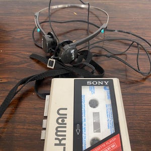 RARE SONY WM 24 Walkman Cassette Player Vintage Model 1985