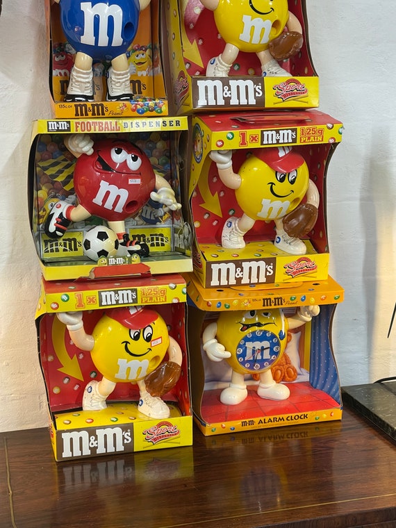 ヴィンテージ M&Ms コレクタブルディスペンサー 箱入り 90 年代