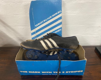 Vintage 1970's Adidas Bahia Football Boots 11.5  OG Rare