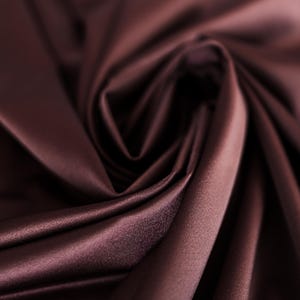 high-quality satin microfiber fabric for underwear/beachwear/fitness wear 0.5m (nut cream color)