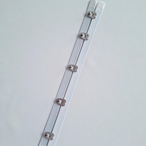 Metal Corset Busk 30cm, Front Closure for Corsetry and Costume Making