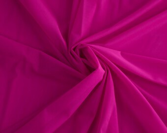 Magenta Italian Stretch Mesh Fabric, Lingerie Sewing Mesh (Sold by 50cm)