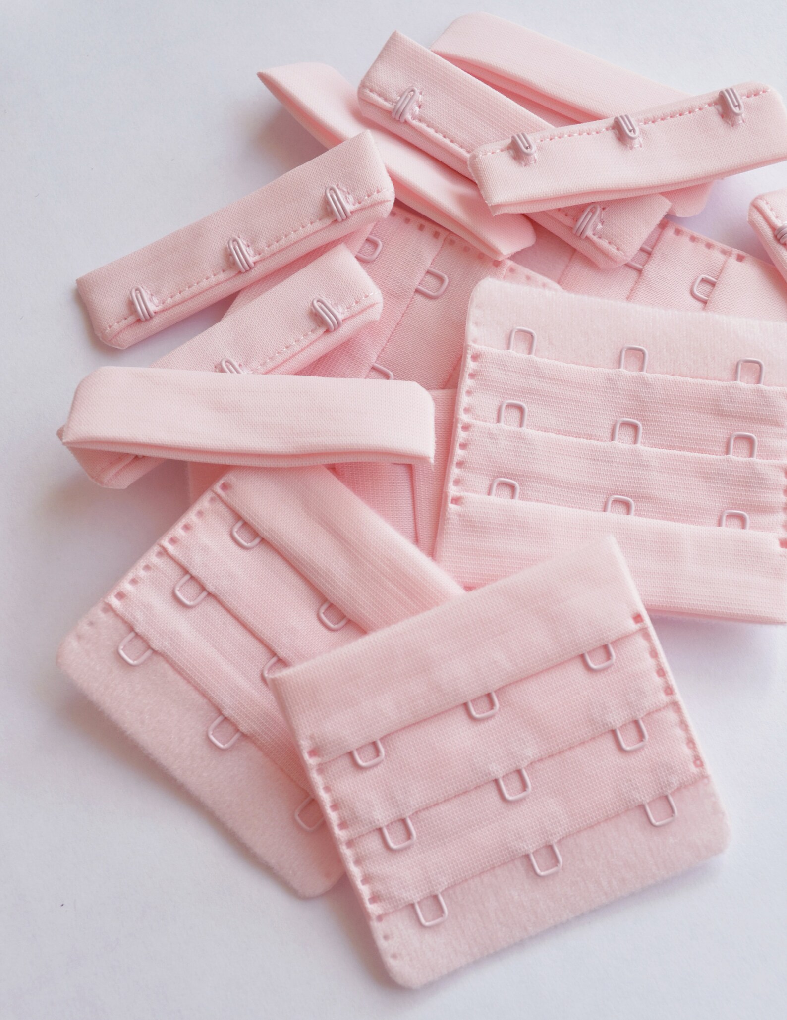 3x3 Hook & Eye Pink Fastener for Underwear - Etsy