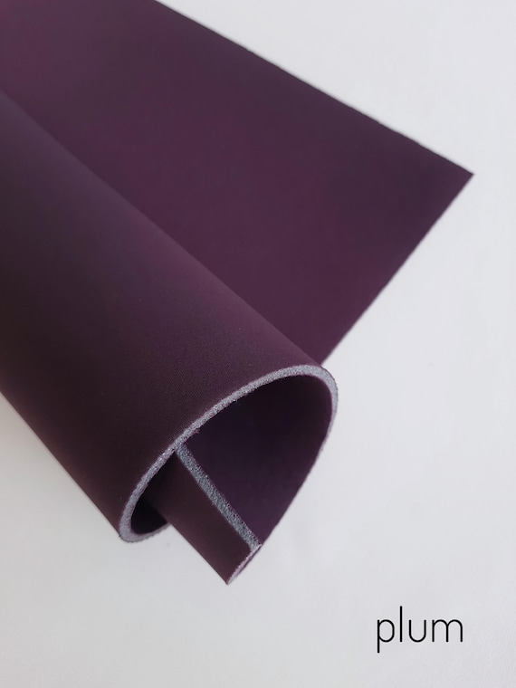 Plum Laminated Foam Bra Cup Material, 3mm Laminated Padding for Lingerie Making