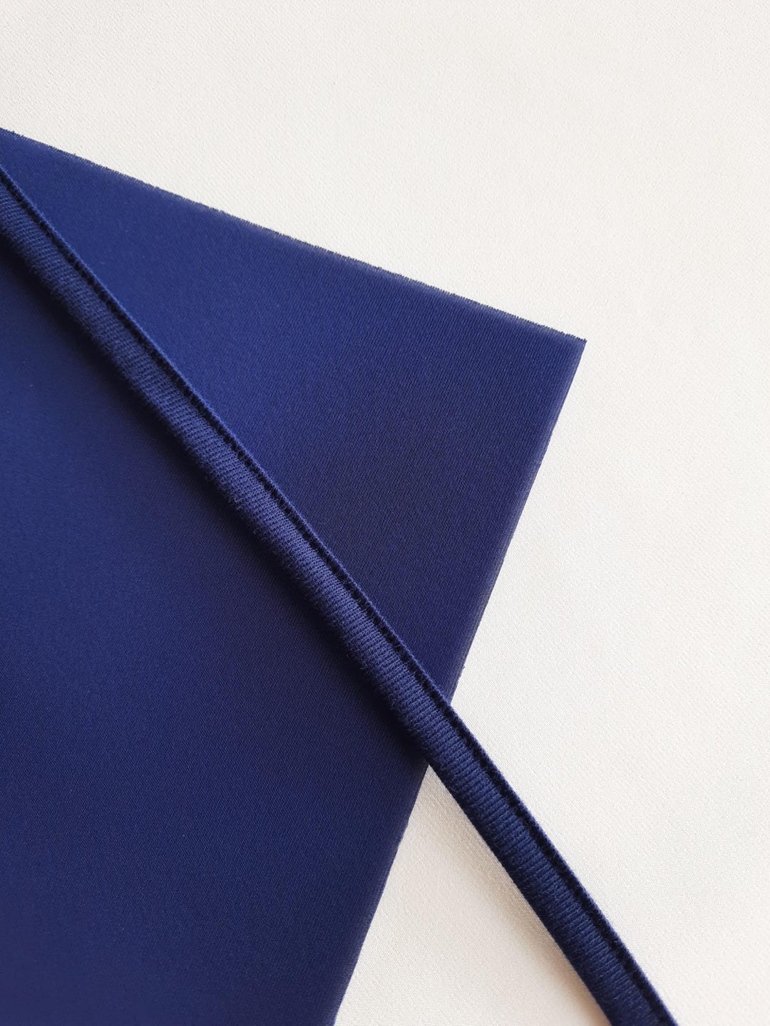 2 Meters Dark Blue Bra Underwire Casing for Bra Making, Tunnel Tape for ...