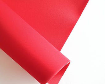 Red Laminated Foam for Bra Cups, 3mm Thick Bra Making Material