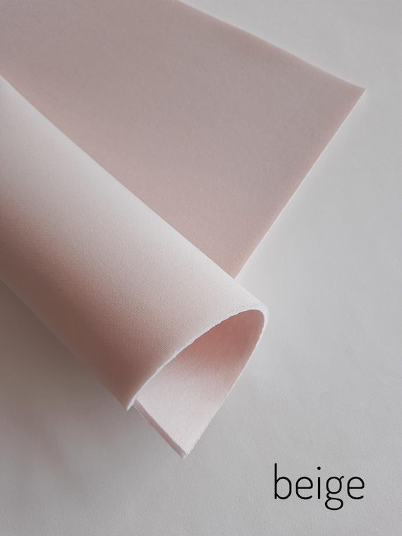 Beige Bra Cup Foam, 3mm Sew-In Laminated Padding for Lingerie Making