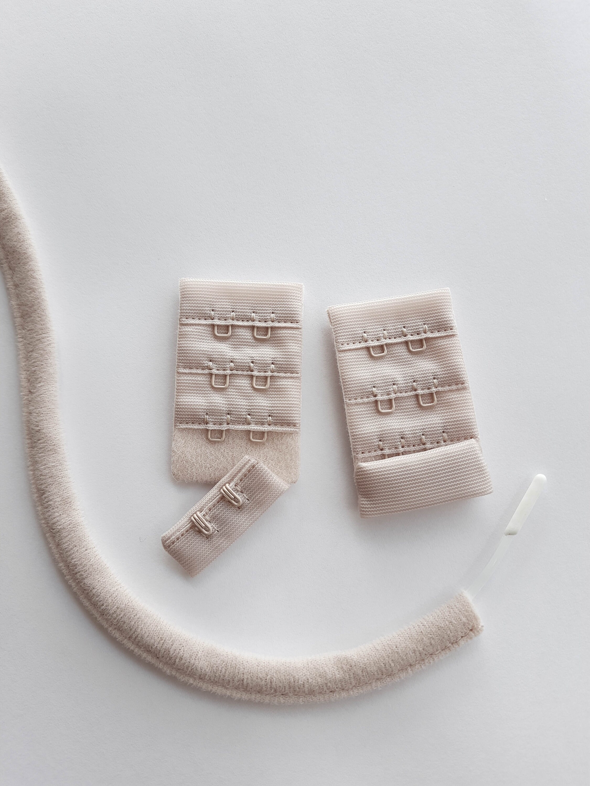Beige Bra Underwire Casing 10mm, Soft Channeling Tape for Lingerie and ...