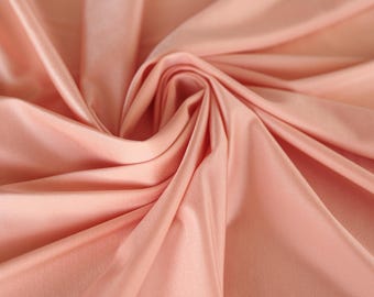high-quality satin microfiber fabric for underwear/beachwear/fitness wear 0.5m (momo color)