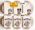 Custom Disney Florida Family Trip T-Shirt, Sweatshirt: Disney All Characters Shirt, Mickey and Friends Group Matching Tee,