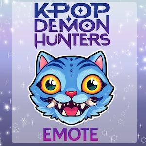 Kpop demon hunters emote/ kpop emoji/ cute kpop emote/ huntrix emote/ discord png/ twitch emote/ vtuber png