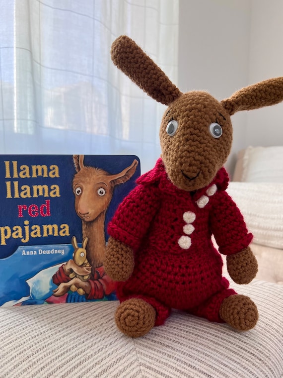 Llama Llama Red Pajama Friend Crochet Pattern - Etsy