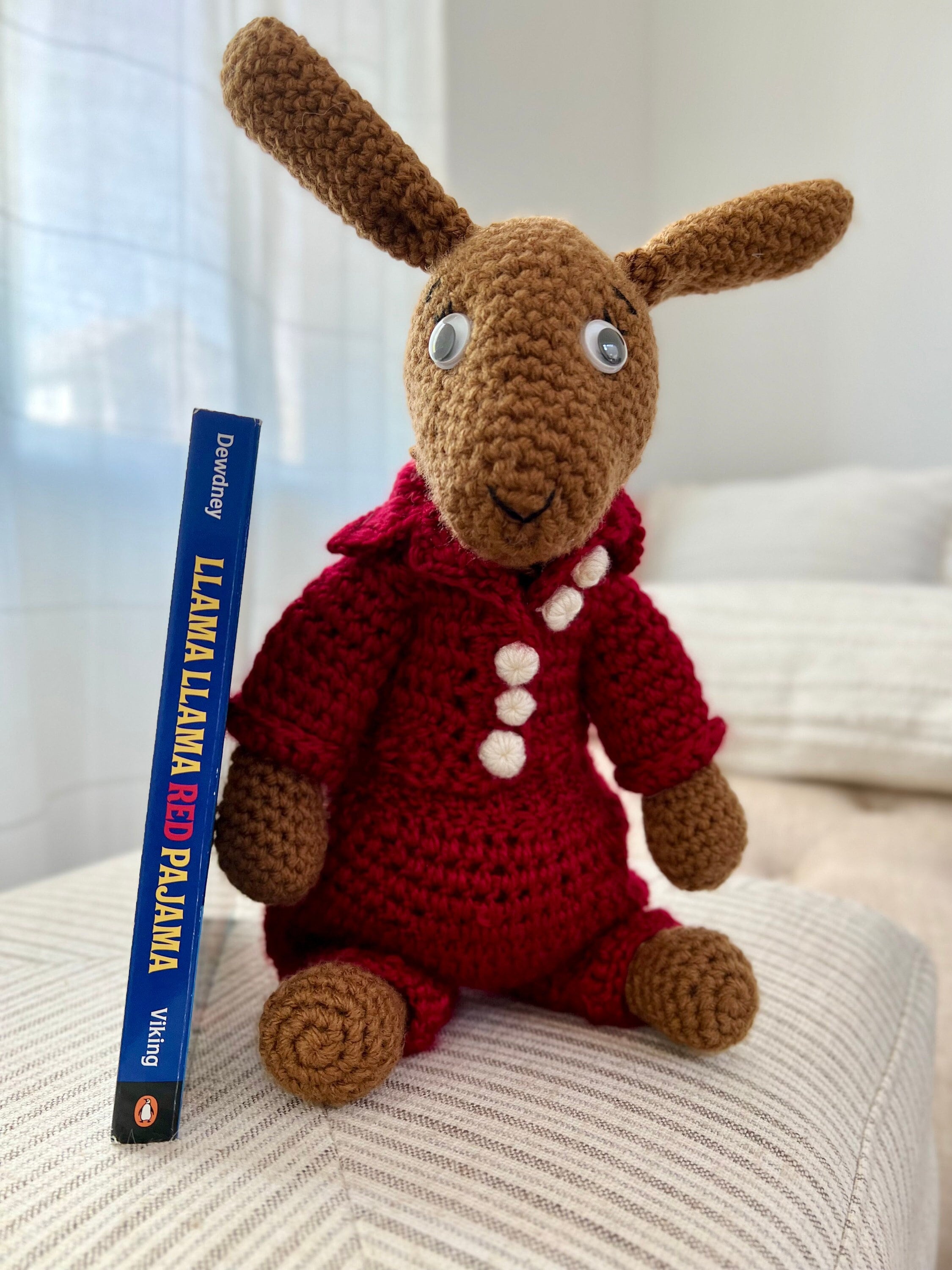 Llama Llama Red Pajama Friend Crochet Pattern - Etsy