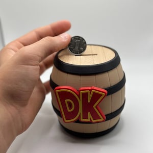 Donkey Kong Barrel Piggy Bank image 3