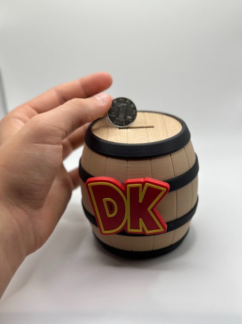 Donkey Kong Barrel Piggy Bank image 3