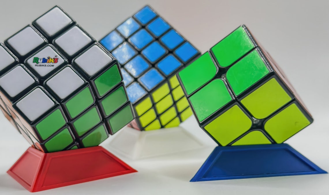 Speed Cube Stand Rubiks Cube Stand Speed Cube Stand - Etsy