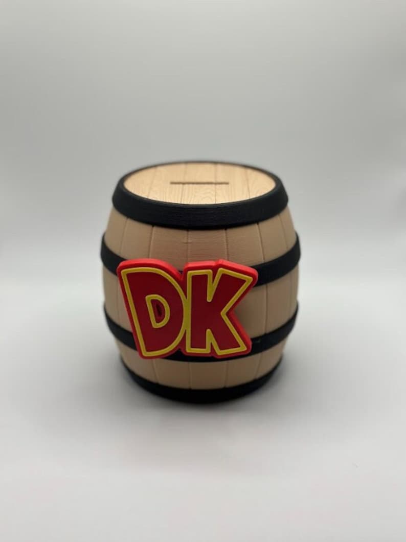 Donkey Kong Barrel Piggy Bank image 1