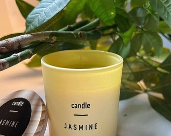 Vela Artesanal Jazmín Perfumado