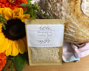 Dehydrated Sourdough Starter for Artisan Sourdough Bread and Sourdough Baking