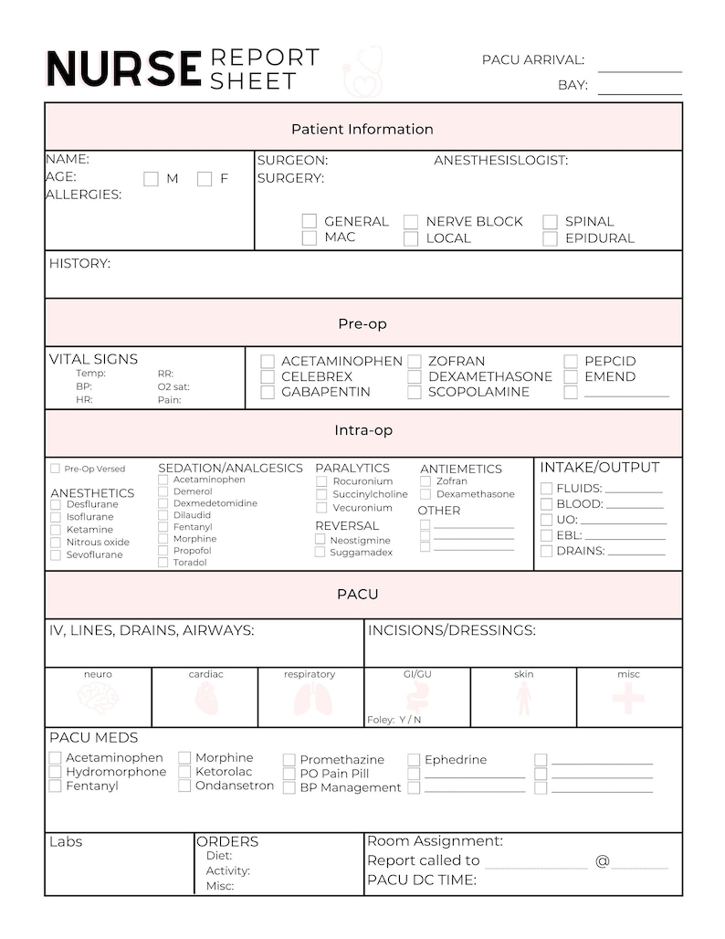 pdf-pacu-nurse-report-sheet-us-letter-a4-a5-hand-off-guide-etsy