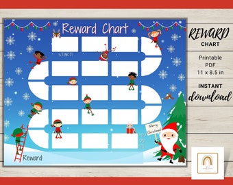 Elf Reward Chart - Etsy