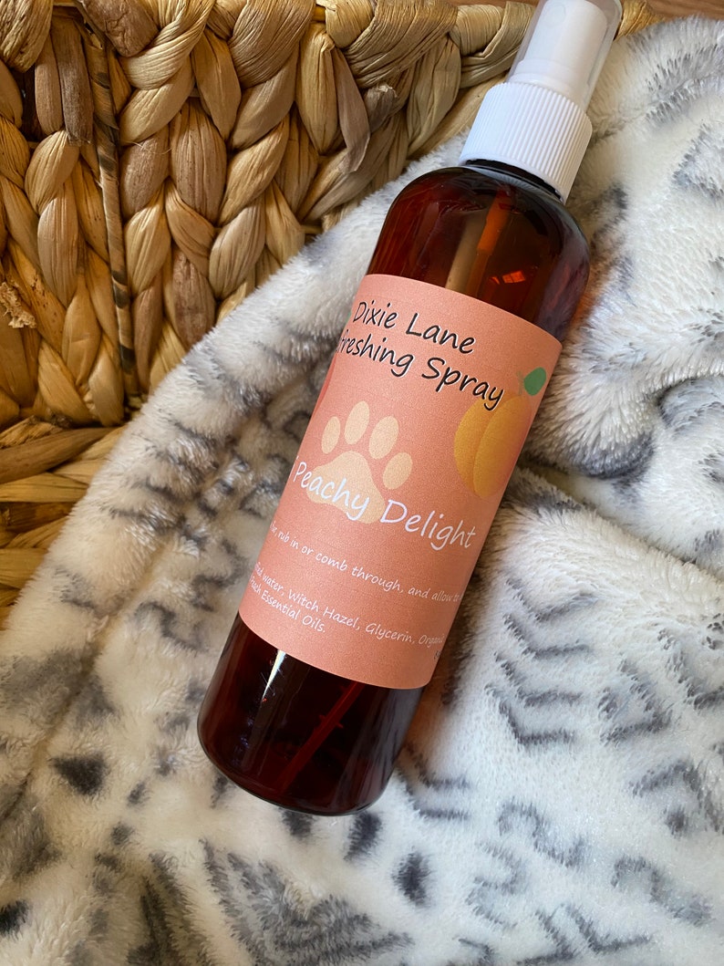 Dog Refreshing Spray Doggy Deodorant Aromatherapy for Dogs Etsy