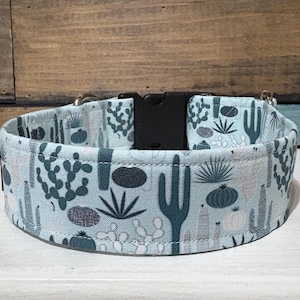 Desert Cactus Dog Collar, Western Dog Collar, Dixie Lane Collars