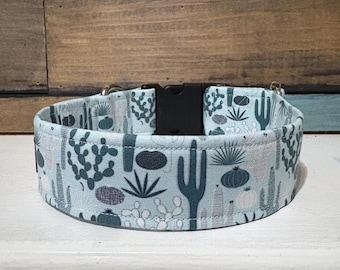 Desert Cactus Dog Collar, Western Dog Collar, Dixie Lane Collars