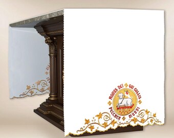 Church Altar Cloth The Lamb of God,Accessories for church celebrations,Catholic Altar Cloth