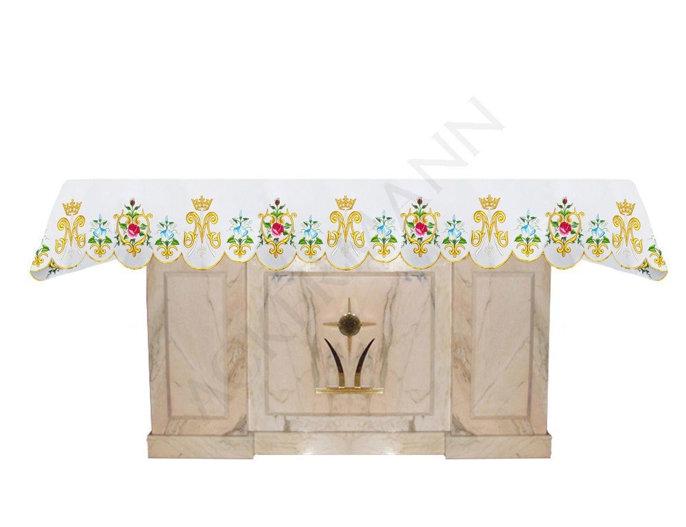 Church Altar Cloth Marian,accessories for Church Celebrations,catholic ...