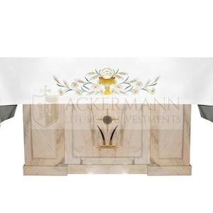 Church Altar Cloth IHS,Accessories for church celebrations,Catholic Altar Cloth.