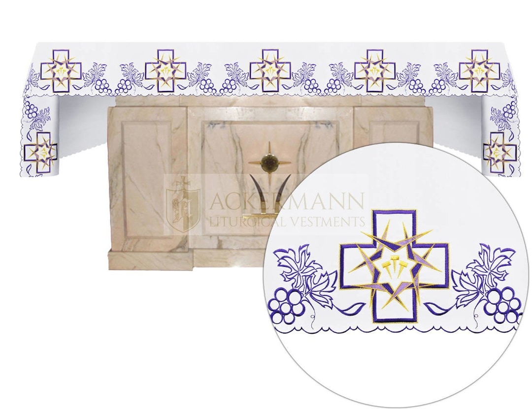 Church Altar Cloth With Thorns,accessories for Church Celebrations ...