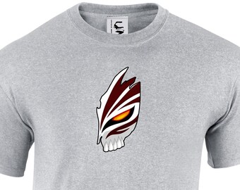 Anime Bleach Ichigo Kurosaki Hollow Mask Japoński T-shirt Dorośli, Nastolatki i Dzieci