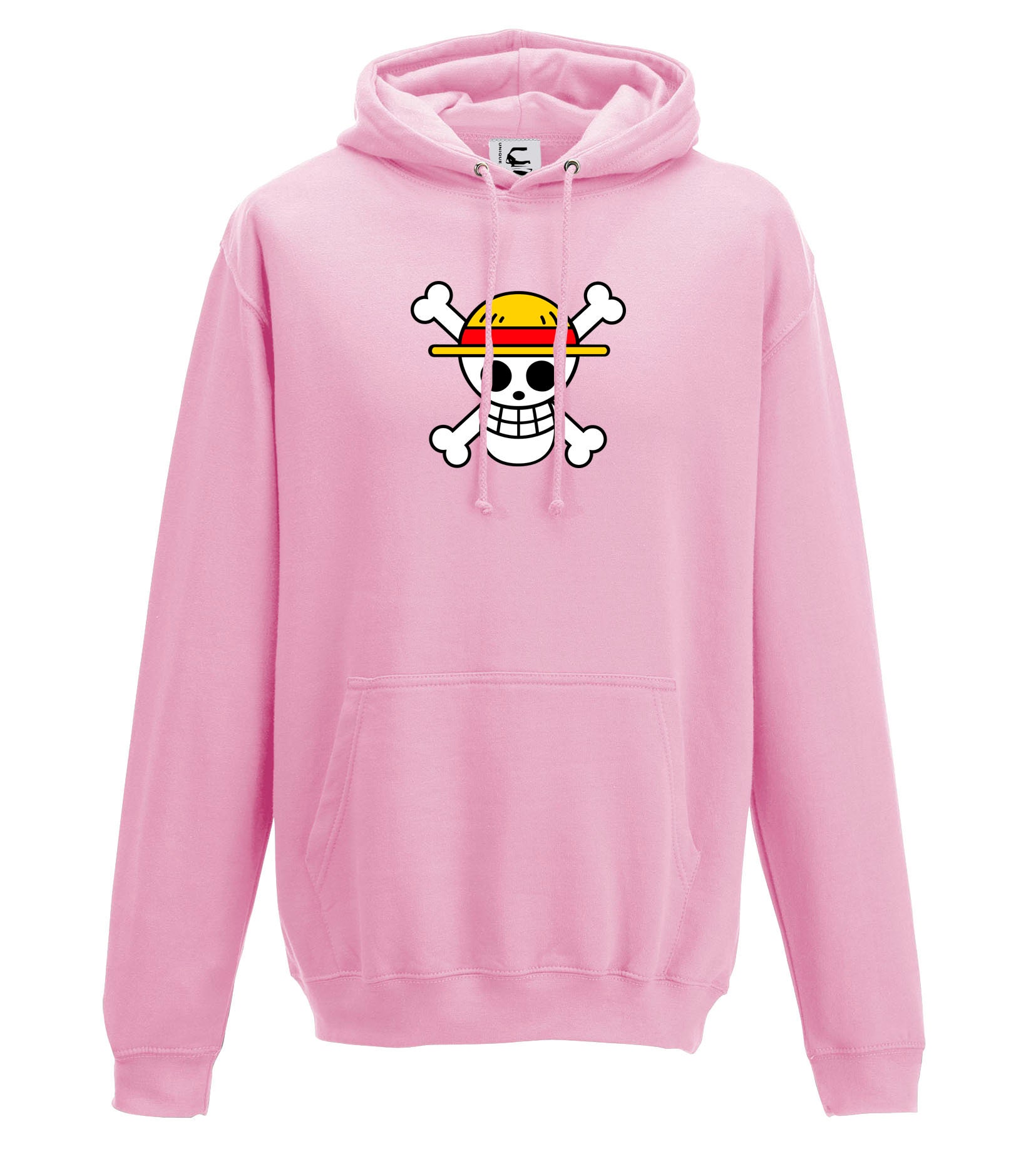 Sweat à Capuche One Piece – Logo Kanji Pirates Chapeau De Paille, Coupe Classique 241g - 3
