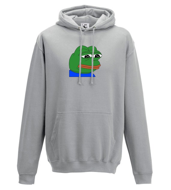 Sad Pepe Frog Meme Funny Novelty Hoodie Jumper Gift Adults Teen Sizes Etsy