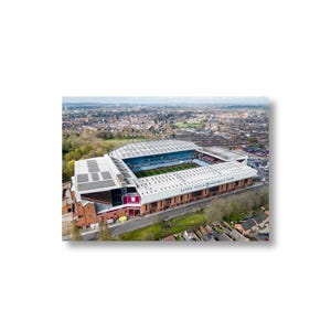 Premier League Football Stadium Aston Villa Villa Park Poster, Framed & Unframed Art for Football Fans, Home Decor For Aston Villa FC Fans