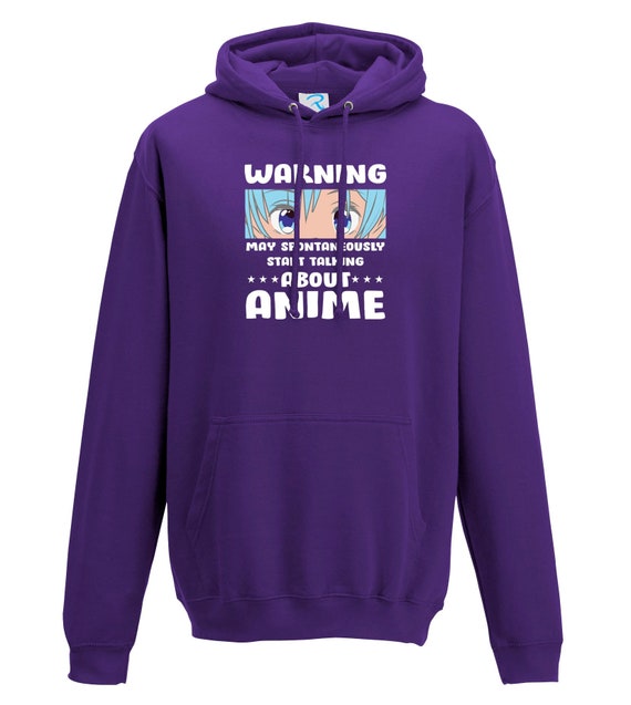 Buy Anime Hoodie May Start Talking About Anime Jumper Hoodie Adult