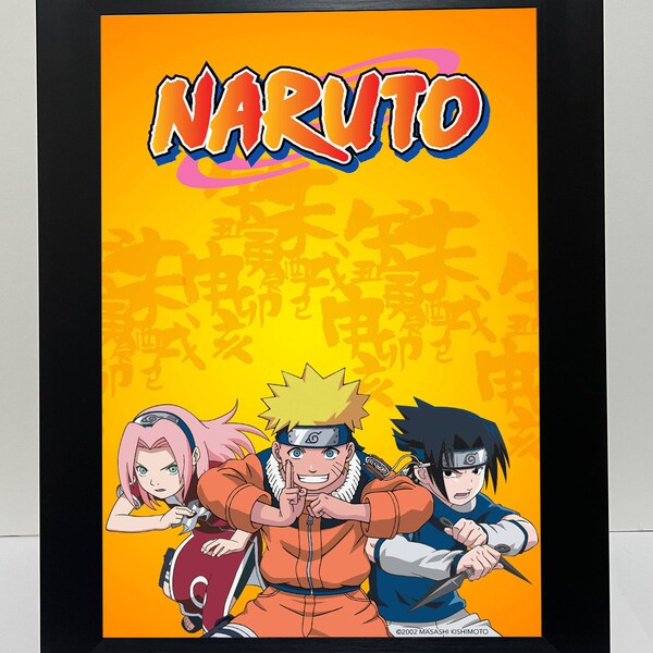 Naruto Poster Etsy UK
