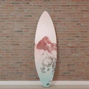 Surfboard Wandkunst auf Glas (Acryl): Ultra Stimulation
