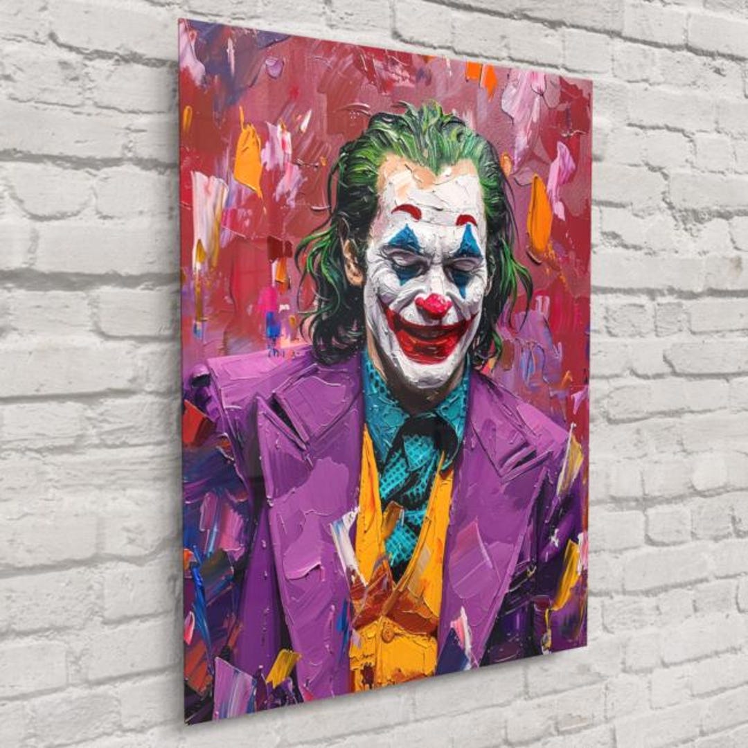 The Joker Pop Art Print – Iconic Villain Portrait, Bold Comic Book Decor,  Timeless DC Supervillain Wall Art | Free Shipping! - Etsy Israel, image size:1080x1080