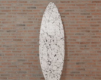 Surfboard Wall Art Printed on Glass (Acrylic): Webs