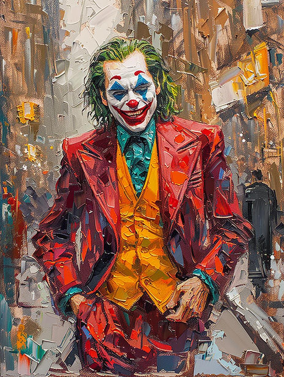 Joker Street Scene Print – Iconic DC Villain Walking Through the City, Bold  Urban Pop Art, Gritty Comic Wall Decor | Free Shipping! - Etsy, image size:928x1232