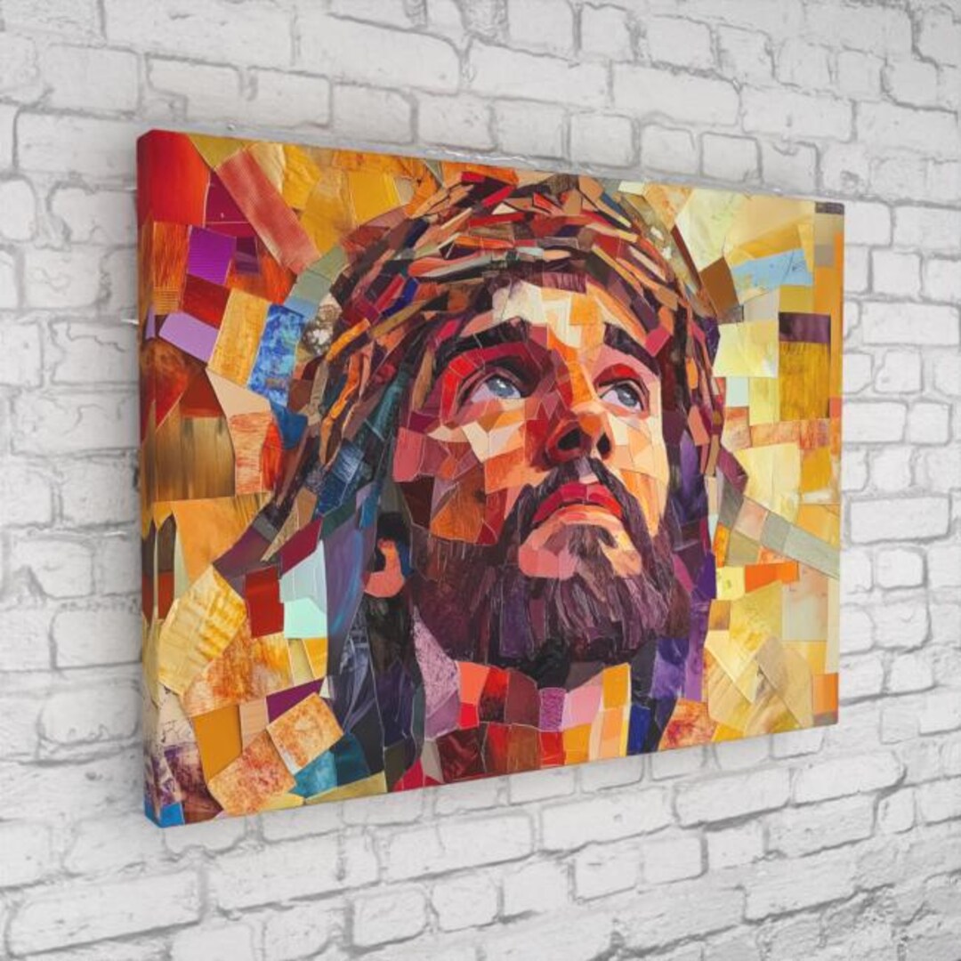 Religious Artwork Purpose Reference: Divine Fragments Christian Wall Art
