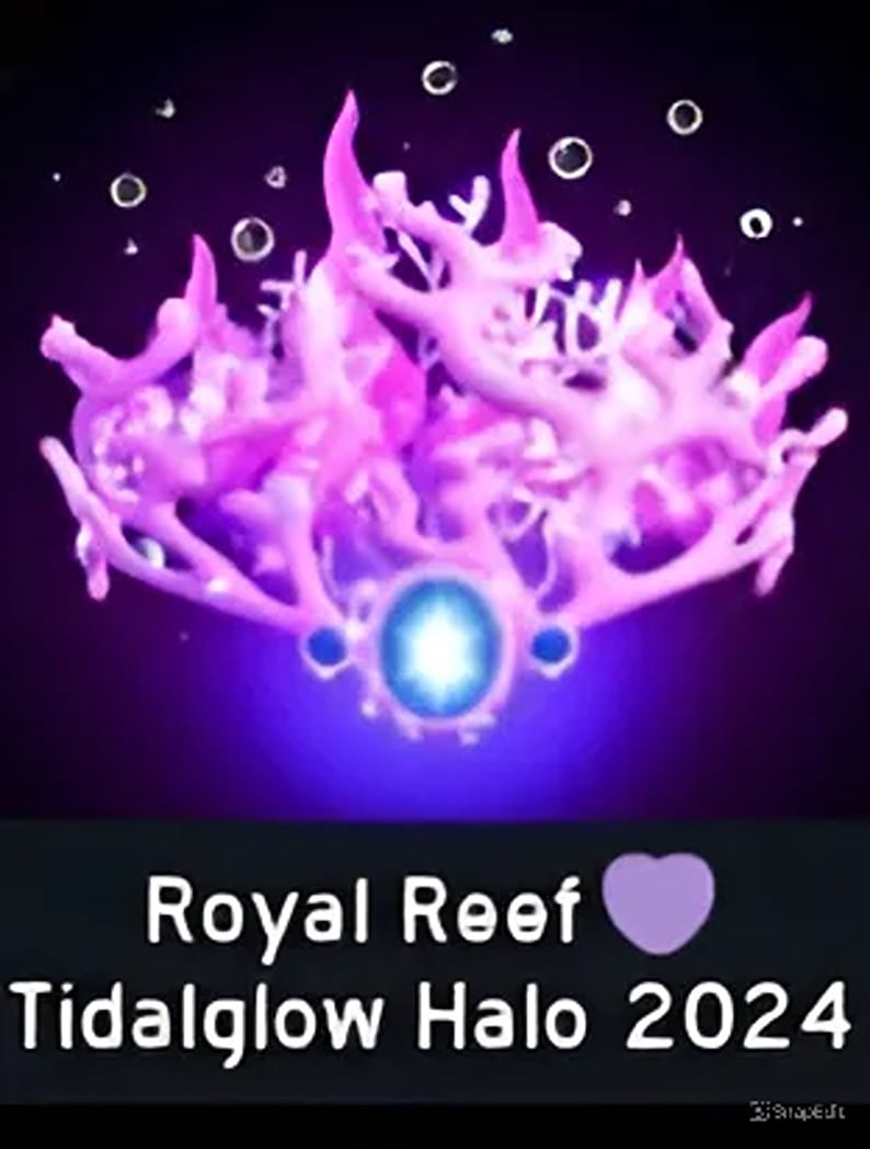 Royal Reef Tidalglow Halo 2024 Royale High Etsy