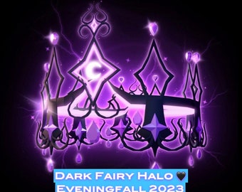 Dark Fairy Halo Eveningfall 2023 - Royale High