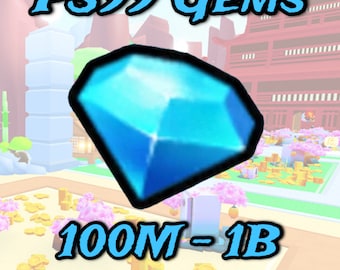 Haustier Sim 99 (PS99/Pet Sim 99) Gems (25M - 1B) | Schnelle Lieferung