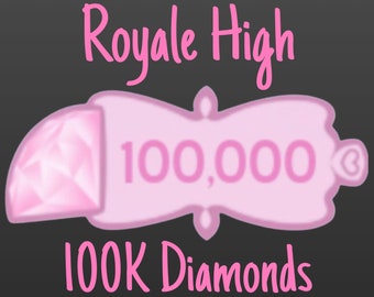 Royale High Diamonds (100K, 500K, 1M) | Cheap Price and Fast Delivery