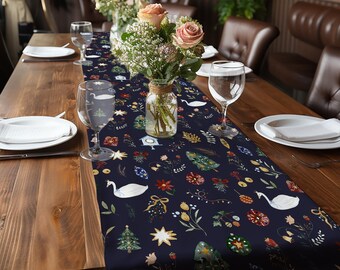 Nussknacker Weihnachten Tischläufer, Urlaub Dekor