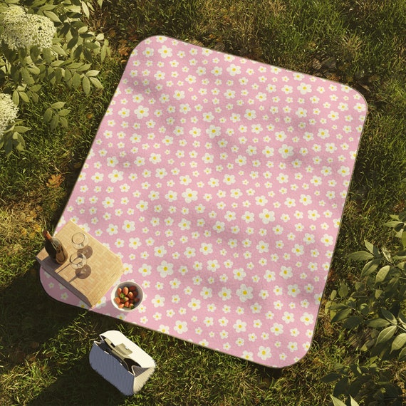 Pink Picnic Blanket Floral Picnic Blanket Pink Cute Picnic Blanket Pink Floral Picnic Blanket Pink Picnic Mat Pink Beach Mat Pink Etsy Australia