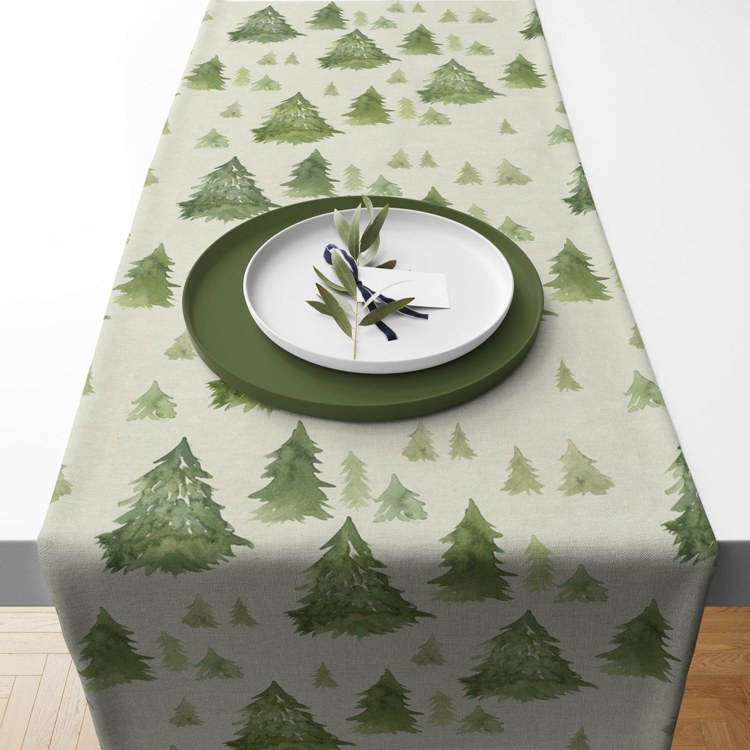 Lodge Table Runner Lodge Decor Table Runner Mountain Lodge Etsy